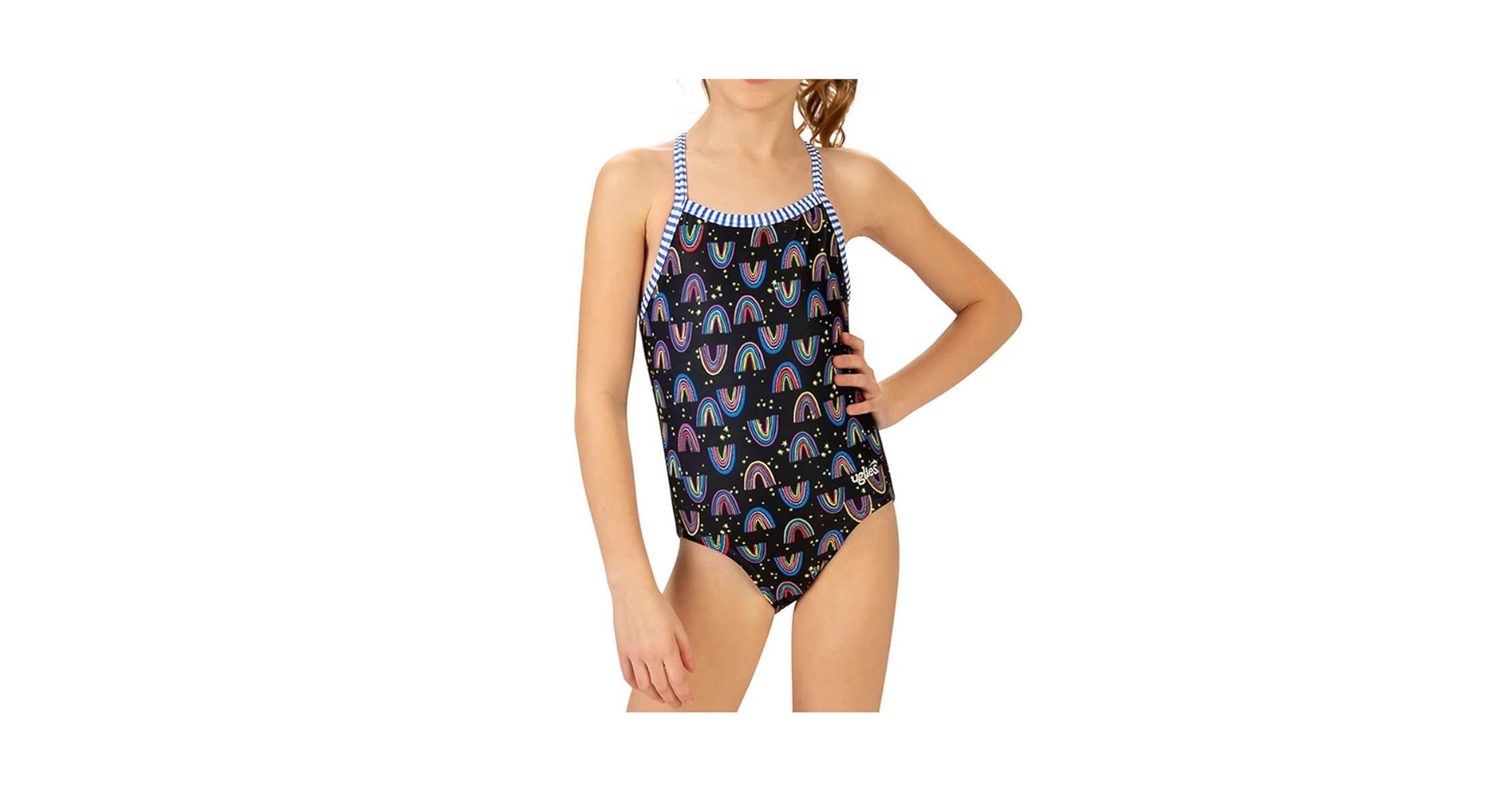Amazon.com: Dolfin Uglies Girls Be Happy One-Piece Swim Suit